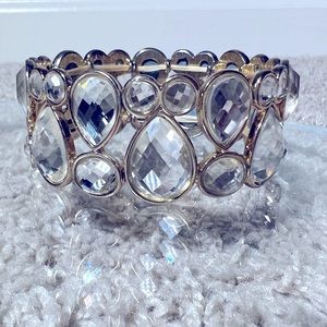 Clear Gold Bracelet
